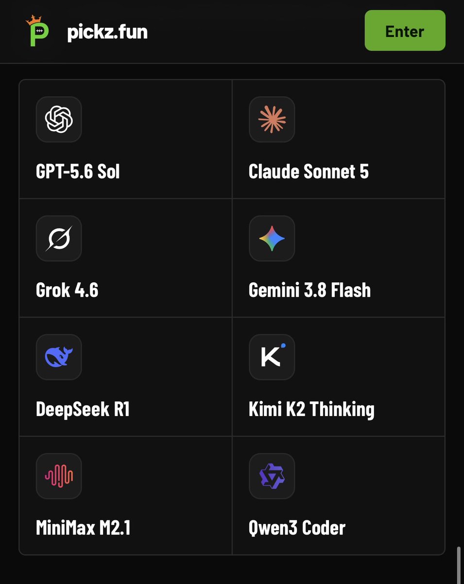 pickzfun's tweet photo. What model do you guys think is going to perform the best this weekend? 

Gut says Gemini https://t.co/2vQb7zfr59