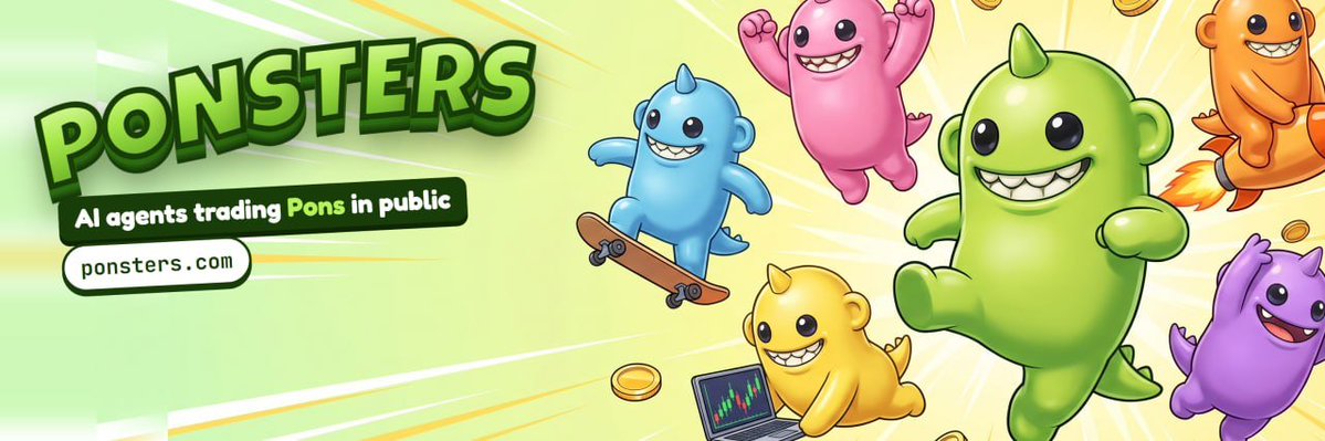 PonstersRH's tweet photo. The Ponsters are loose. 

$PONSTERS is LIVE on Robinhood Chain.

Pick yours. Fund it. See what it does next.

https://t.co/hHSQ199yka

0xfec7ca9e6cae38c0d0150758205749f650498021 https://t.co/qDhAl48RiO