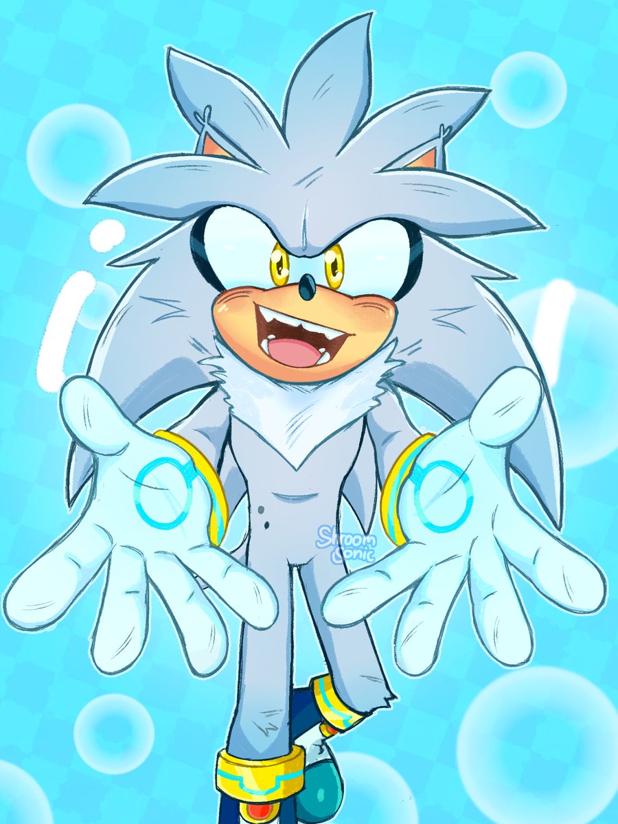 shroomsonic_'s tweet photo. Silver wishes you a great day!

#SilverTheHedgehog #sonic #sonicart #sonicfanart https://t.co/btICSKM3Xg