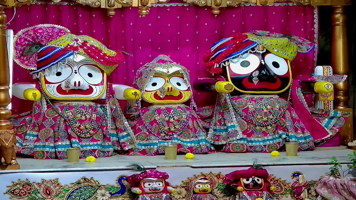 Iskcon_vvn's tweet photo. —❀꧁𝐻𝑎𝑟𝑒 𝐾𝑟𝑖𝑠ℎ𝑛𝑎꧂❀—
🌿🛕Mangla Darshan🛕🌿
—❀꧁25-09-2026꧂❀—
🌹 Sri Sri Radha Giridhariji🌹 
🌷ISKCON VVN Anand🌷
—❀꧁𝐻𝑎𝑟𝑒 𝐾𝑟𝑖𝑠ℎ𝑛𝑎꧂❀— https://t.co/HUaXxHijFT