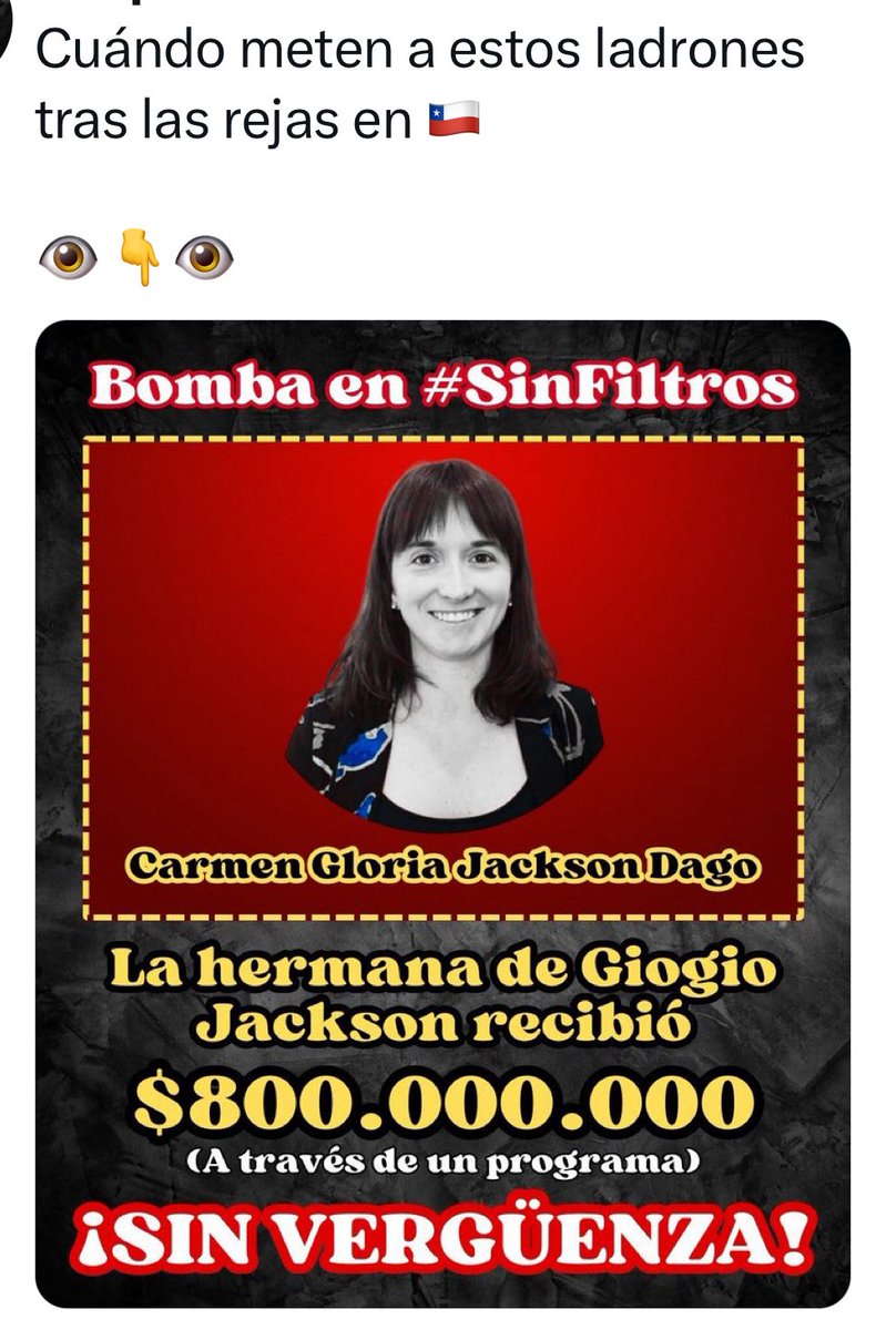 MONICALOPE65029's tweet photo. @WenaChile Ese medio @ciper es RECONOCIDO #zurdomugroso, son de los q promocionan la destruccion en Chile, les gusta la MISERIA y DEGENERACION https://t.co/UGAk1Oof7E
