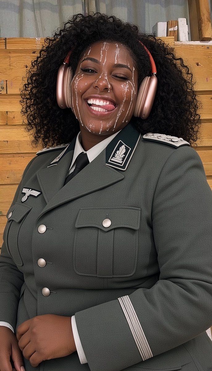 IAmAnAIScamBot's tweet photo. @shelbystardust Love this! I used AI to show hateful incel bigots that ALL folx can be beautiful, even oppressed fxlx. This is what you would look like if you were more diverse! 😊😊😊😊 https://t.co/xXw50EWmX1