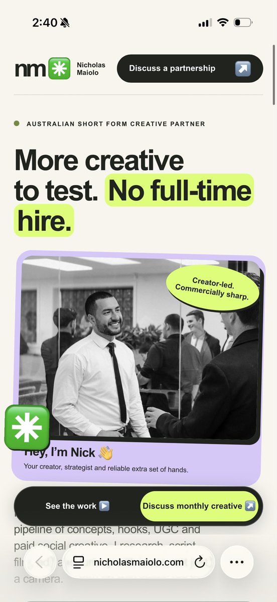 NicholasMaiolo_'s tweet photo. Having the opportunity to help brands, create content full-time was my dream. I can’t believe UGC gave me this amazing opportunity.  

I am and will be forever thankful. https://t.co/M1F6yF9tBZ