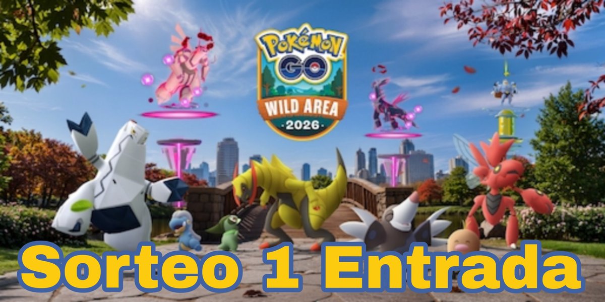 MegaDragoAn's tweet photo. 📣ANUNCIO📣

Sorteare 1 Entrada para el Área Silvestre de Pokémon GO 2026: Global ✨

Requisitos:

- Seguir la página, darle like y RT a la Publicación
- Comentar si eres Equipo Acero ó Equipo Dragón ⚙️🐉

Fecha del sorteo: 12 de Octubre

!Participen!🥳

#PokemonGOWildArea https://t.co/vE6687Nwaw