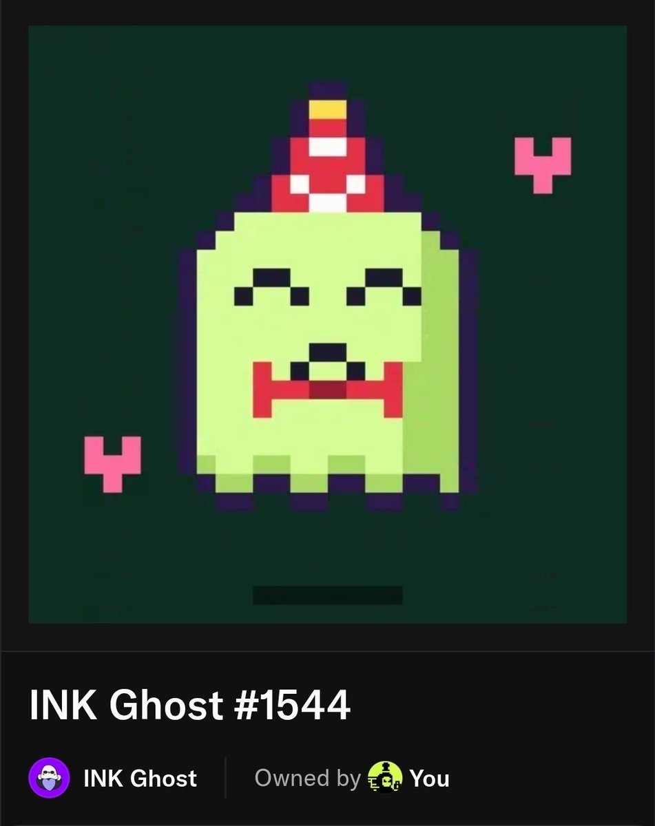 tomatgreenbrown's tweet photo. Wow 🤗 
Thanks @INKghostNFTS 
Congrats all winners 🤩 https://t.co/UWBVFmPHN5