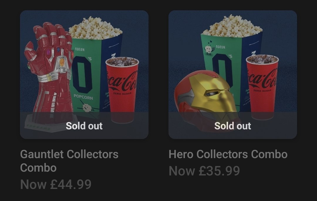 MartinAked1's tweet photo. @Sojka4President My local Odeon hopefully will have these restocked again soon.
I don't fight to buy merch, as long as someone is buying it, that's money across the register.
I grabbed a double-pint of Peroni and watched Resident Evil. Comedy horror feels good in a place like this. https://t.co/j8pxV2Kyb9