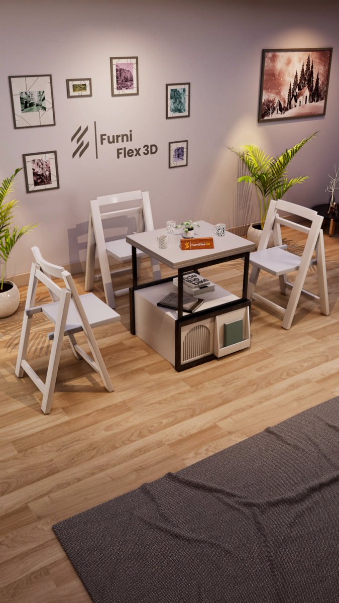 FurniFlex3D's tweet photo. One Table. Twice the Function. 👀 https://t.co/KKgaJErJ5w