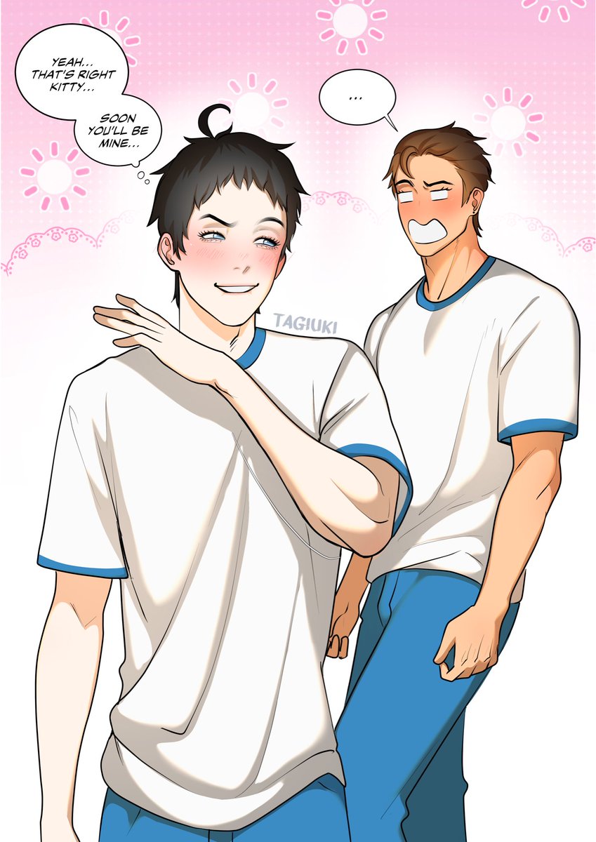 tagiuki's tweet photo. HIGH SCHOOL AU 💕
Name: my dearest evil 
On webtoon , lemoon. io and tapas 🥰✨
#webtoon #bl https://t.co/JjmtTDCJge