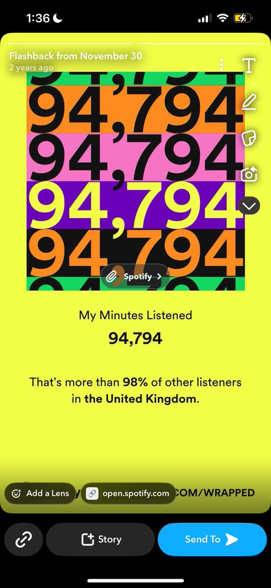 sluttysilky's tweet photo. Mind that time I won @spotify for the year. I reckon I should get a months free subscription for that. https://t.co/d772Dr6xLV
