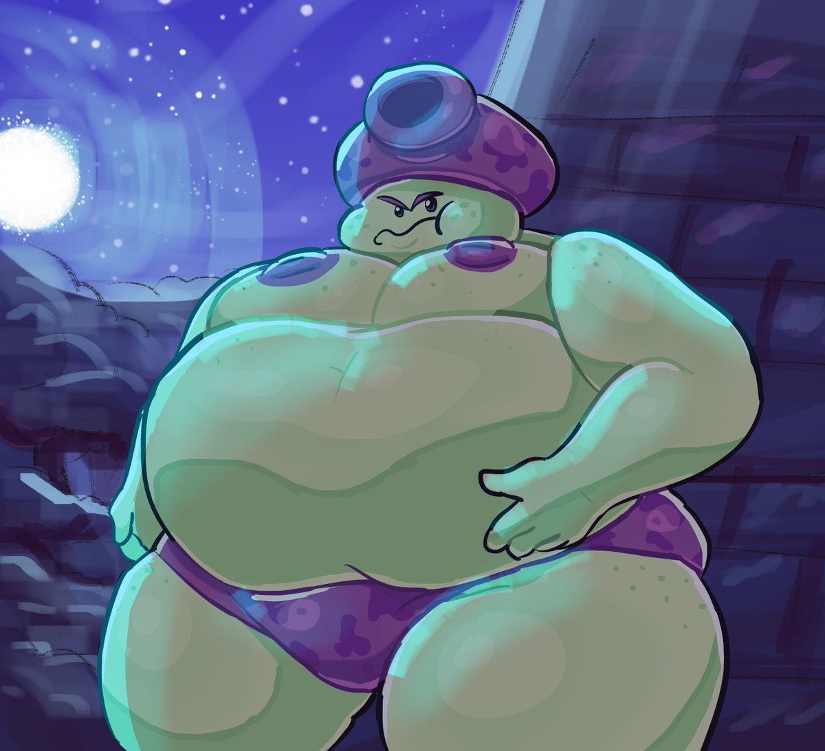 gaybunnygay's tweet photo. Fume shroom (redraw) https://t.co/nqv1D95QIo