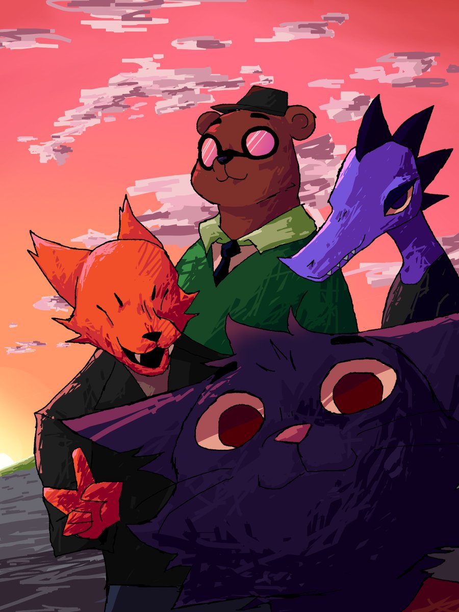eggygregg2000's tweet photo. when you have 3 friends #nightinthewoods #nitw https://t.co/84CUsId8gJ