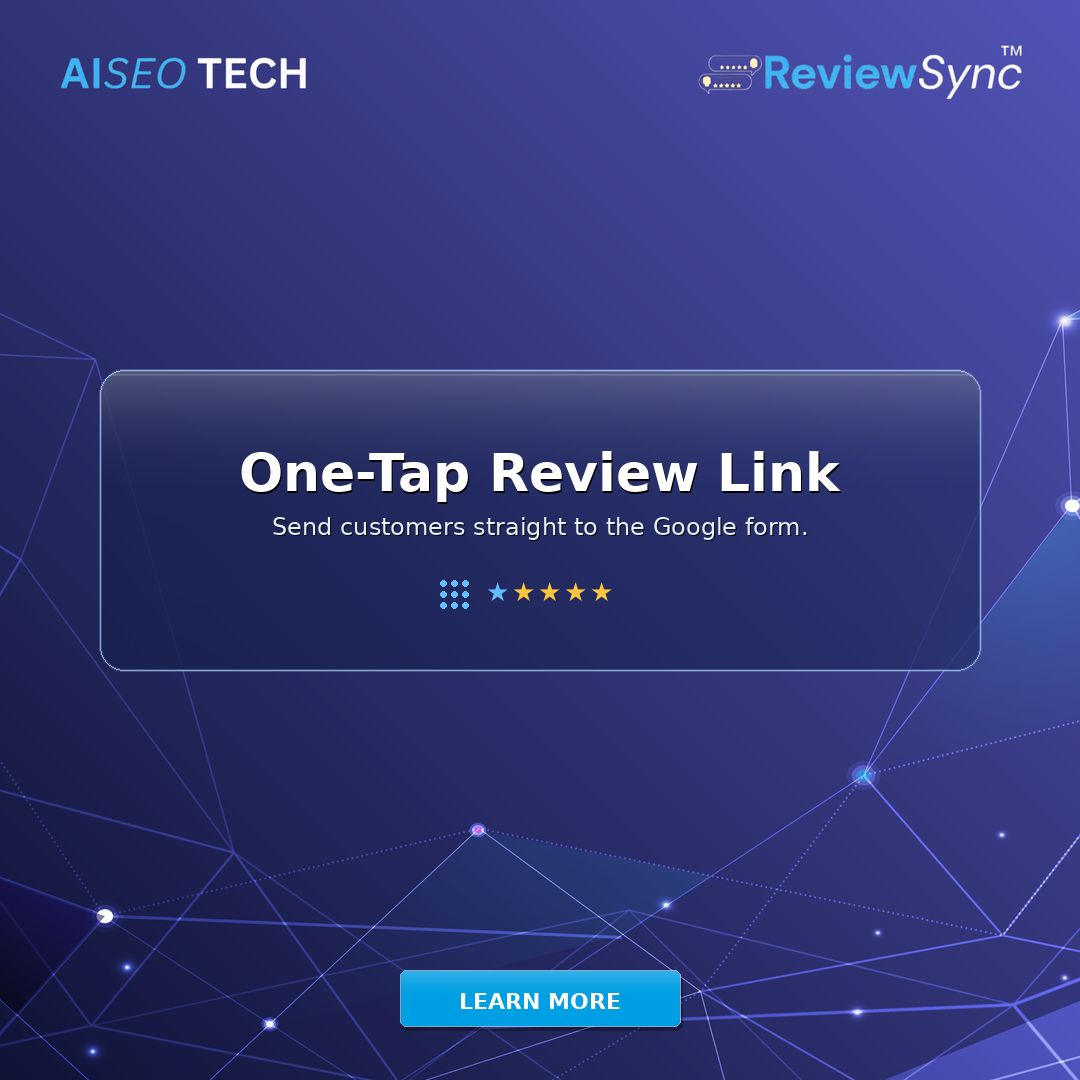 AISEO_TECH's tweet photo. If your review request sends people to a Google search page, you’ve already lost half of them.

You want a one-tap link that opens the write-review form directly.

Step-by-step walkthrough:
https://t.co/uocwRbFvUv

#GoogleBusinessProfile #LocalSEO #GoogleReviews #ReviewSync https://t.co/qBHWbZpd7q