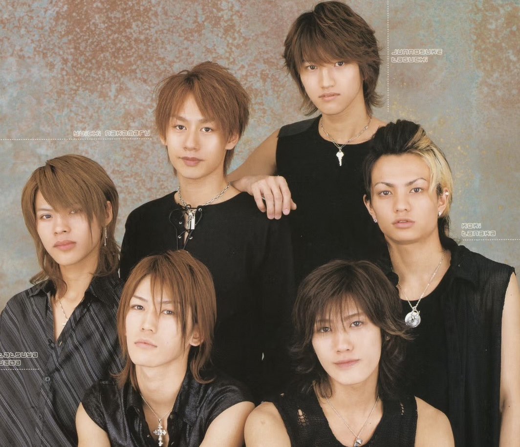 Yuka05050531's tweet photo. ここから20年以上経った今もビジュアル強すぎるKAT-TUN🫠✨ https://t.co/AVeilUgfwl