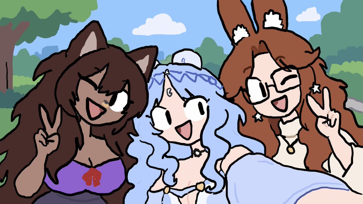 SourPatchDiDi's tweet photo. My Banner was made by an amazing artist with my two bestfriends! Please go give him some love!  Artist: https://t.co/8pEtWdiSgy
#starlingart https://t.co/dmiq02aOkh