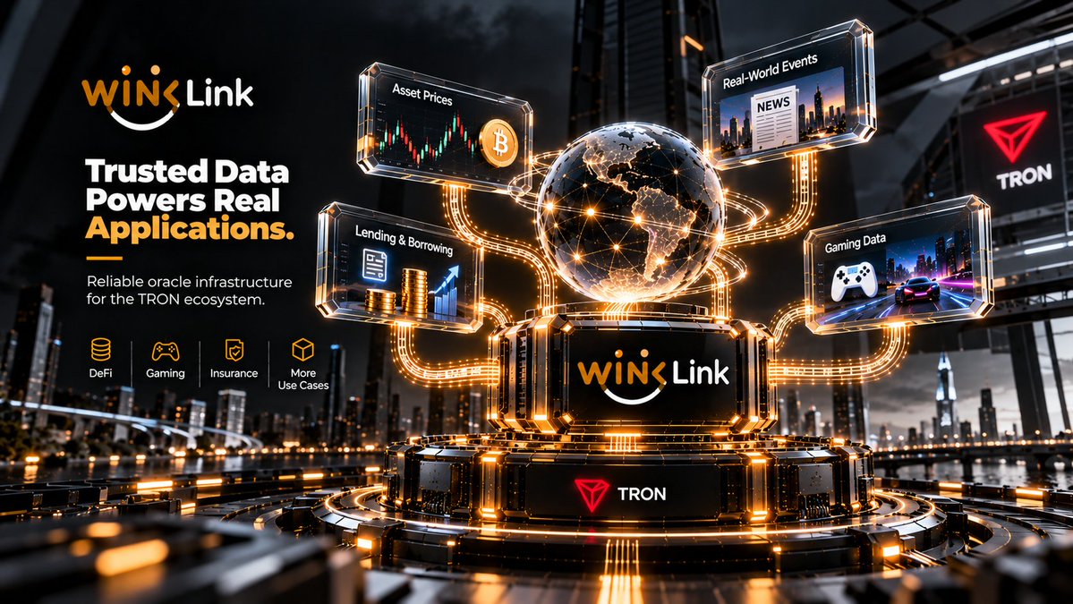 rahozel's tweet photo. Blockchain is often described as a trustless technology, but that phrase is frequently misunderstood.
It doesn't mean trust disappears.

It means trust shifts from centralized organizations to transparent systems, verifiable code, and dependable infrastructure.

Oracle networks play an important role in maintaining that trust.
Whenever a smart contract depends on external information, users need confidence that the information being delivered is accurate, timely, and resistant to manipulation.

That's where WINkLink continues providing value within the TRON ecosystem.

Its oracle services help decentralized applications securely obtain external data needed for lending, borrowing, asset pricing, gaming mechanics, and many other blockchain use cases.

As Web3 continues evolving, the quality of infrastructure will increasingly determine the quality of user experiences.
People may never directly interact with an oracle.

But they benefit from its reliability every time they use an application powered by trusted external information.
Some technologies create headlines.
Others quietly create confidence.

Reliable infrastructure belongs firmly in the second category.

Its importance grows alongside every new application entering the ecosystem.

@justinsuntron
@WinkLink_Oracle
#TronEcoStar