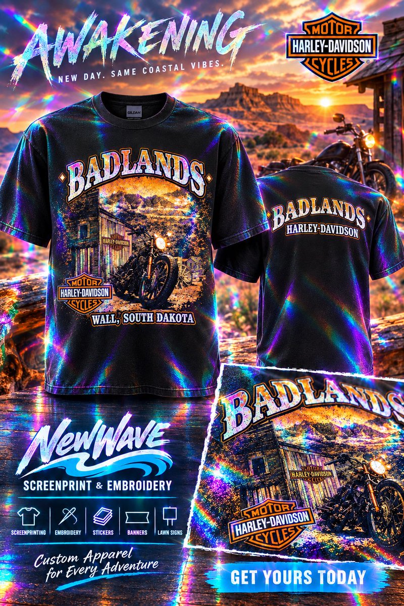 NewWaveScreen's tweet photo. This is your wake up call! We can soften your DTF Prints with half tones and using the color of your apparel as a background. 
BUY SOME T-SHIRTS !!!
LOCAL guys making great custom apparel for LOCAL biz.
FREE DELIVERY for Local biz !
#teeshirts #tshirt #screen print #customtees https://t.co/hAXx4KBRpR