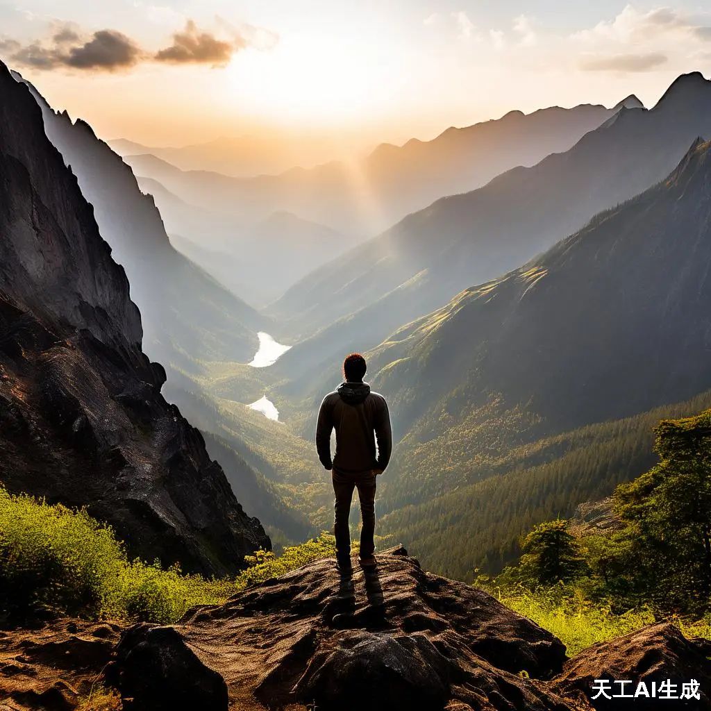 ahzz8f's tweet photo. This rocky valley has a traditional coat worn by a local person. https://t.co/RpN3FqD9EQ