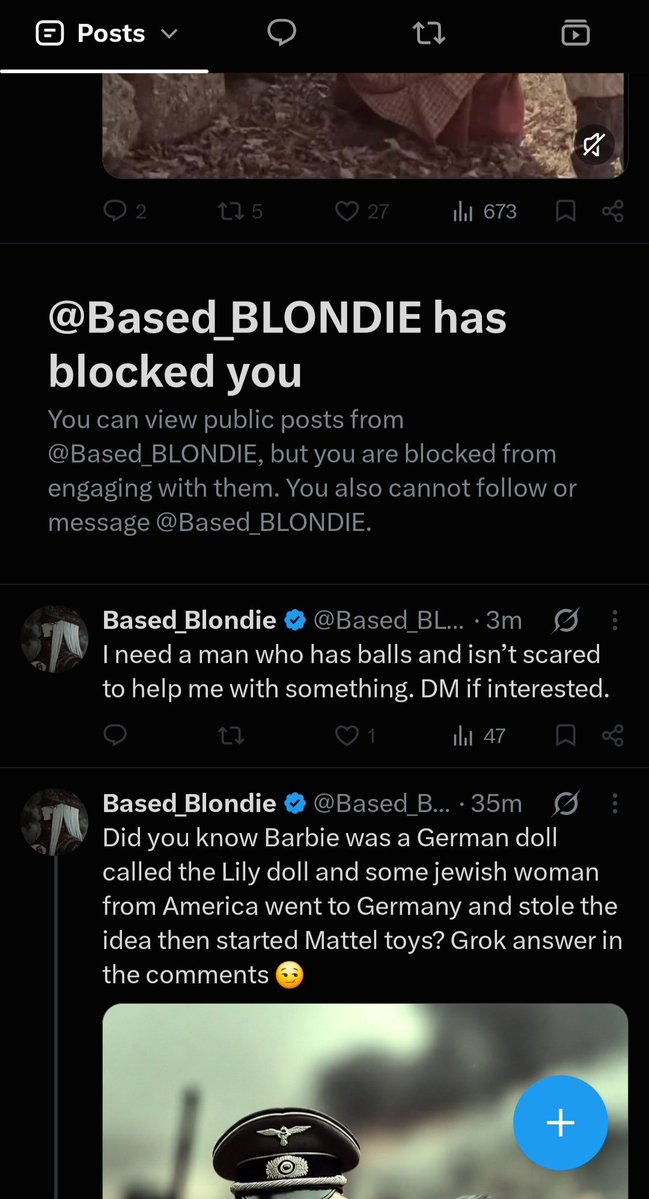 Melancholy1035's tweet photo. Oh god who is her next victim?

 Do not help her!
@Based_BLONDIE https://t.co/BHaSCOGcdL