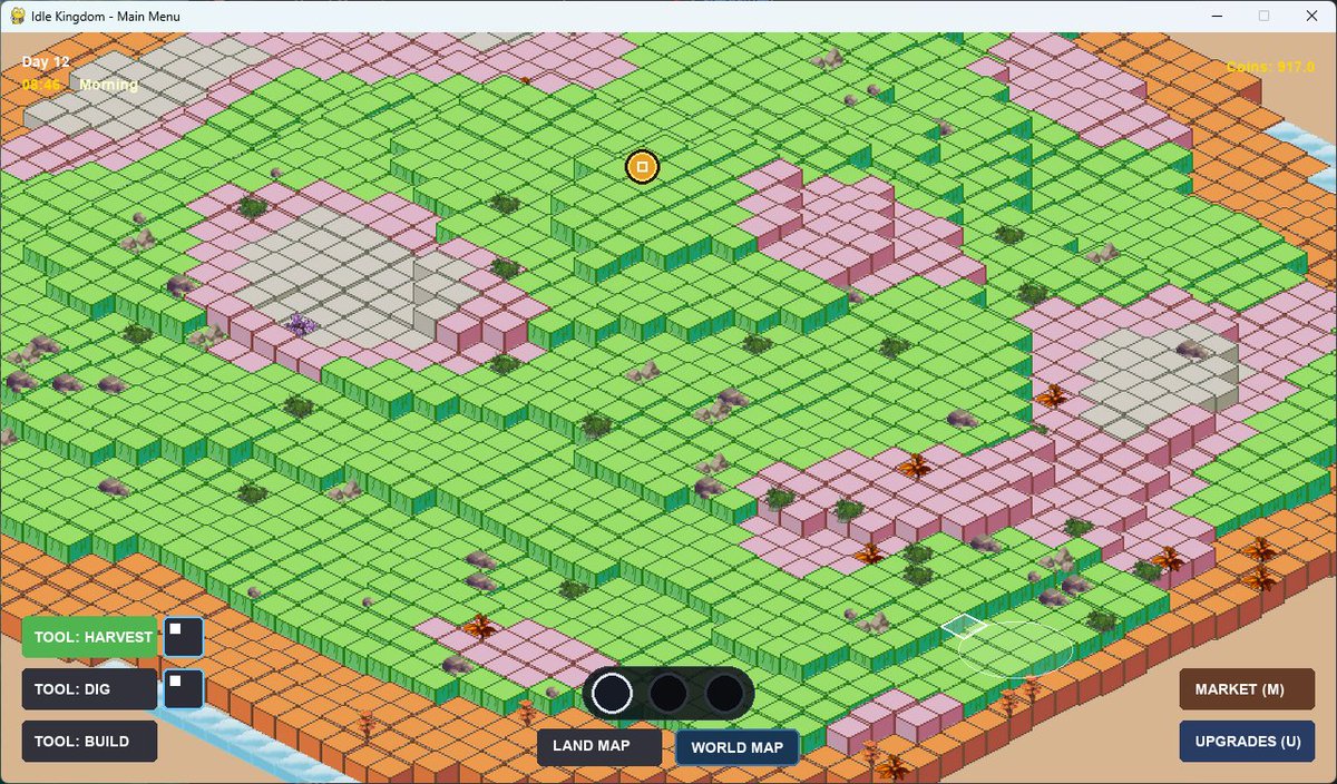 MysticalM_Media's tweet photo. 0,25,50 offset which looks better? Clean and flat or chaos? 
#IdleKingdom 
#MysticalMenagerieMedia 
#Indiedev #Gamedev #GameDesign #Steamgame #Pygame https://t.co/3j6UygT0Xz