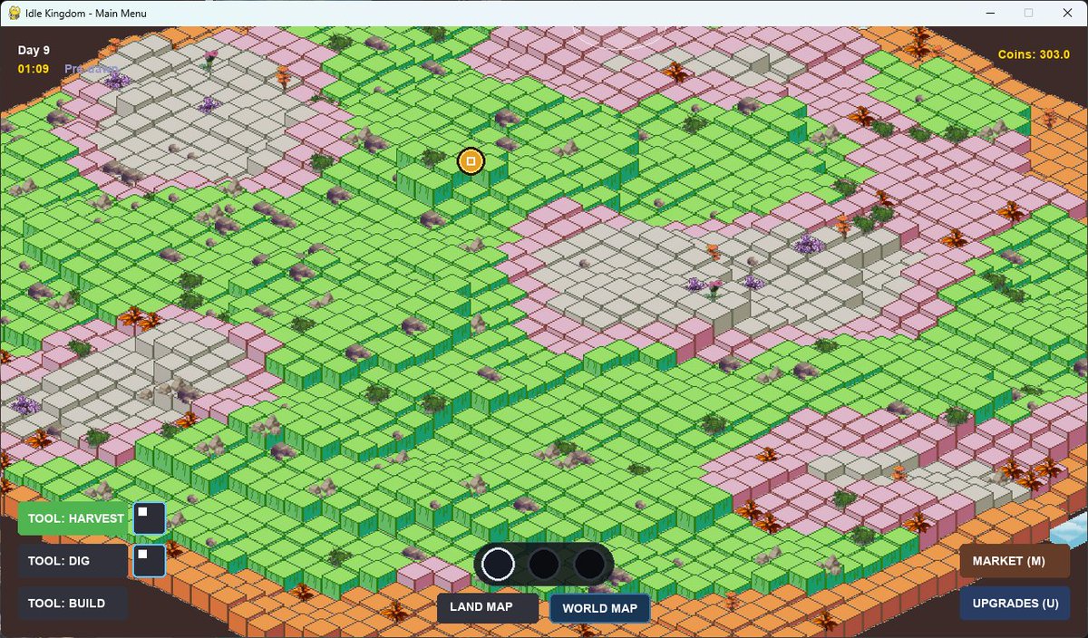MysticalM_Media's tweet photo. 0,25,50 offset which looks better? Clean and flat or chaos? 
#IdleKingdom 
#MysticalMenagerieMedia 
#Indiedev #Gamedev #GameDesign #Steamgame #Pygame https://t.co/3j6UygT0Xz