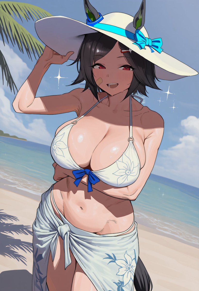 SukiT96926's tweet photo. いつもと雰囲気違うな…… #AIart #umamusume https://t.co/nnv5ZAz4M3