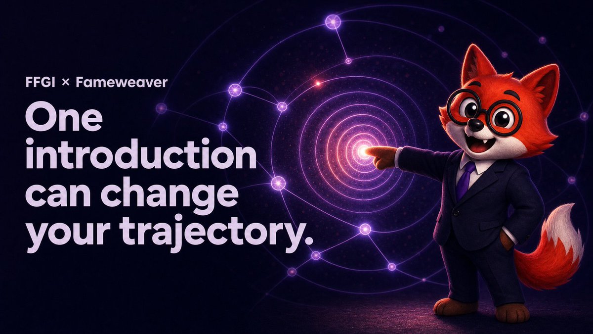 0xrailey's tweet photo. The entertainment industry runs on IP.

A story becomes a character.

A character becomes a franchise.

A franchise becomes a business.

FameWeaver is interesting because it starts at the very beginning of that journey:

the story.

And $FFG is building around that ecosystem https://t.co/0fziwIR0vg