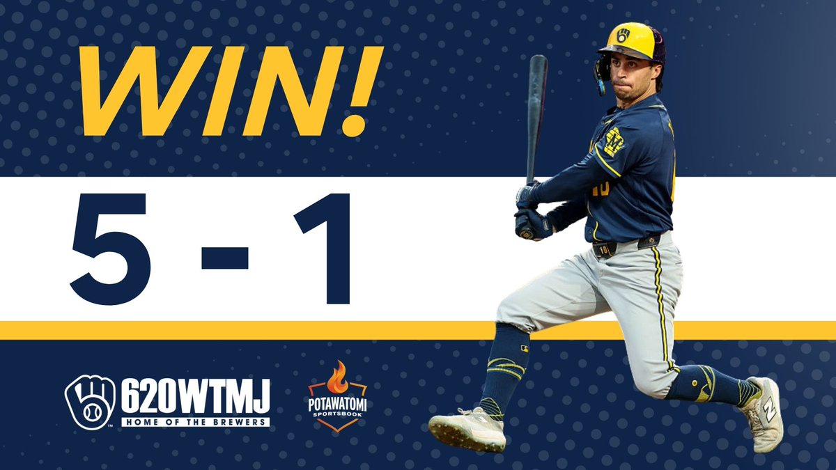 620wtmj's tweet photo. WIN #100! The Crew hits the century mark for the first time ever as they rally late to take the series in Philadelphia #ThisIsMyCrew https://t.co/HK5PkbhQnW