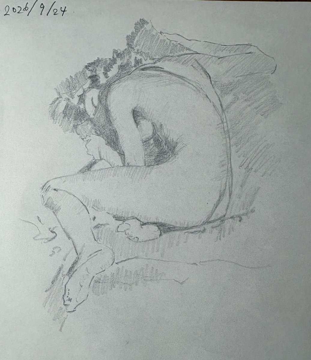 ___t__e__ck's tweet photo. 197日目　模写　ルーミス https://t.co/MxgGKfRzqY