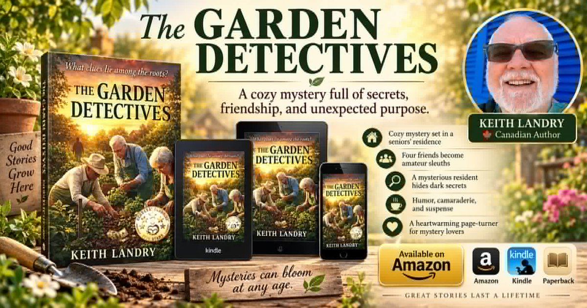 mohosinhos84641's tweet photo. 📖 The Garden Detectives 📖

🎯 Available on Amazon
🔗 Kindle : https://t.co/ougjxeCxT1
🔗 Paperback: https://t.co/T8GA5rPI6j
📝 Author: Keith Landry

#TheGardenDetectives #KeithLandry #MysteryBook https://t.co/9TNRFGxfPu