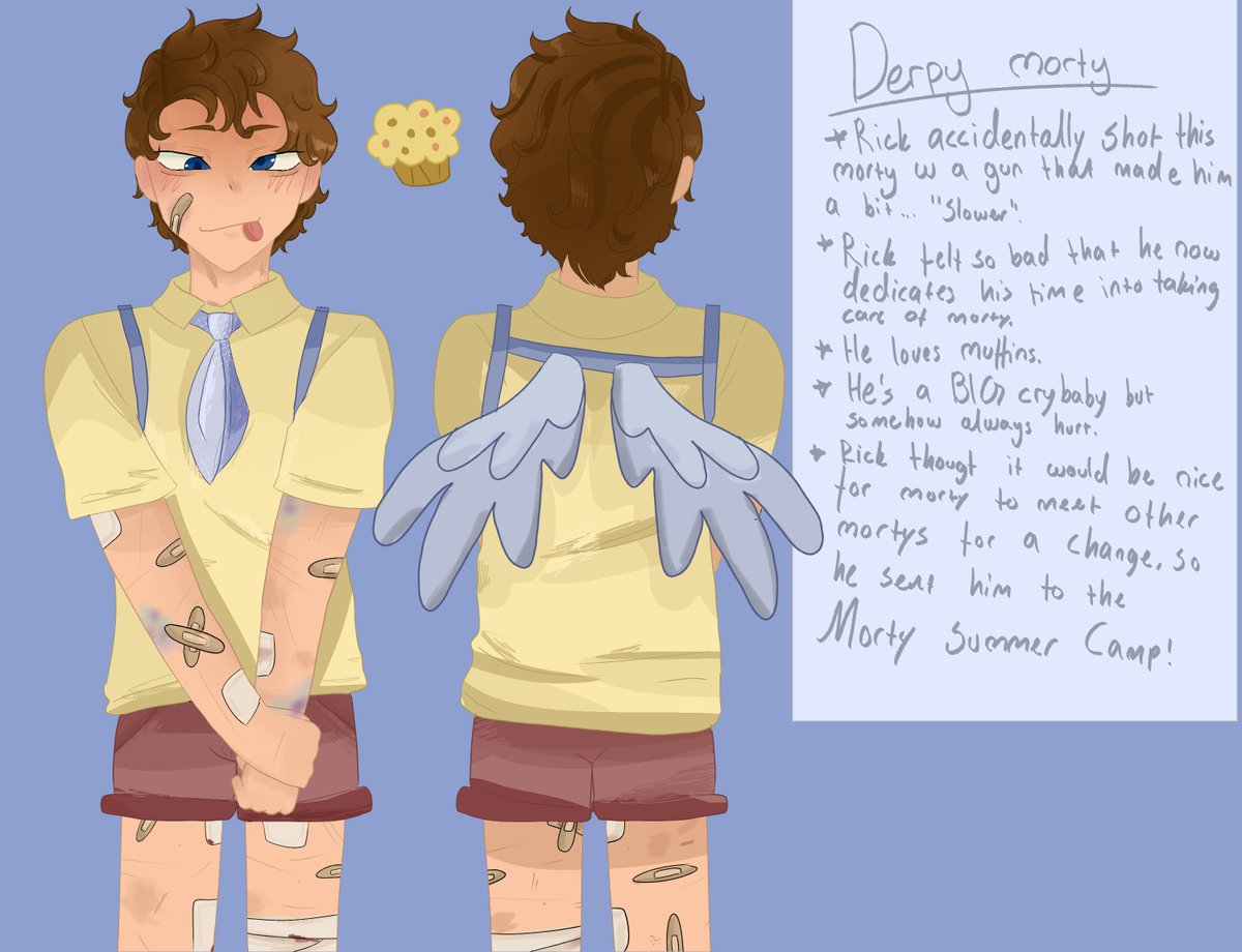 Emikode09's tweet photo. My morty summer camp oc 🫶#mortysummercamp #msc #rickandmorty https://t.co/NfaAtp2cTL