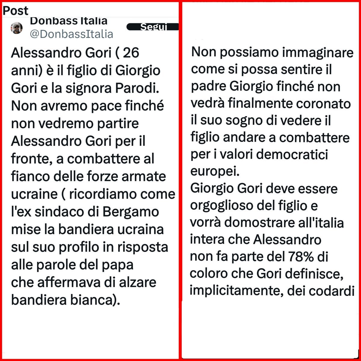 maeba29's tweet photo. Lo stanno aspettando al fronte Ucraino, con tutta la sua famiglia.

Con un gruppo di amici abbiamo già preparato tutto. https://t.co/33g0ijeyrS