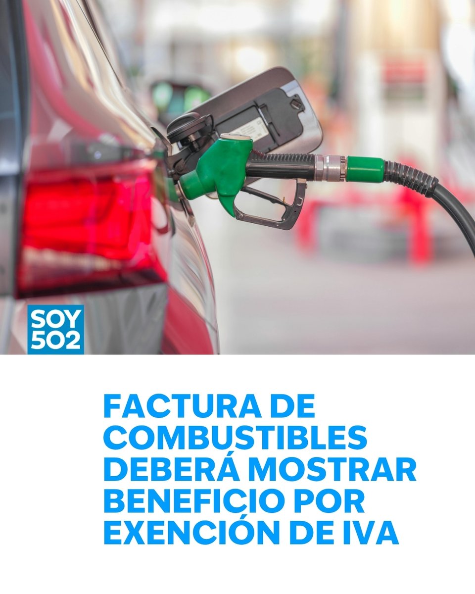 ¿Gasolineras darán factura luego de la exoneración de impuestos?