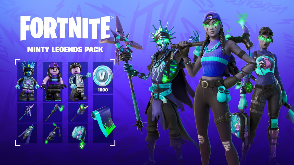 CodeSnapWins's tweet photo. FEEL-GOOD FRIDAY FORTNITE GIVEAWAY

Prize: Minty Legends pack 🍬

🔀 Substituting another pack might be possible (by negotiation)

Entry:

➡️ 💚➕♻️

➡️ Comment what’s going to have you feeling good this Friday

🤞Good luck to those who choose to enter

🕑 Ends in ~24-36 hours