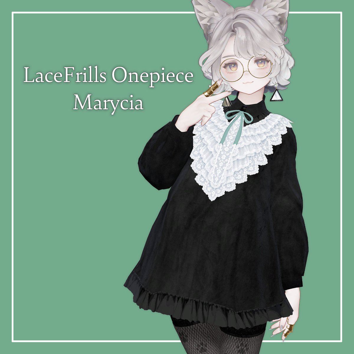 elesato_VR's tweet photo. 【VRChat】3アバター対応 LaceFrills Onepiece（MA対応）
https://t.co/CpSb2eyp1z

Lapwing、まめふれんず用の販売を追加しました。
Lapwing用のみドロワーズが追加されています ※オブジェクトは1体になっています。 https://t.co/sLfpm7Ssy2