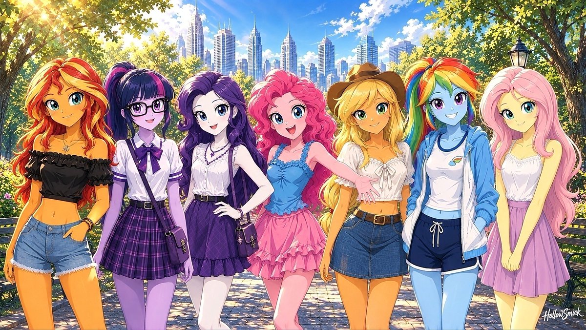 HollovvSSmirk's tweet photo. Meeting up at the park
#EquestriaGirls #mlp #mylittlepony https://t.co/QgRnYnXig5