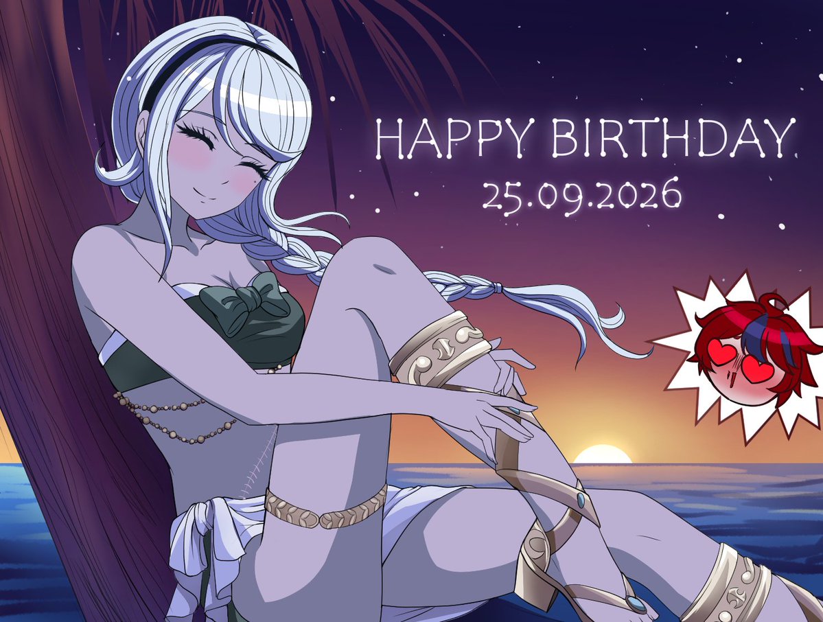 Muyu_42's tweet photo. Summer vibe birthday! Because idc it's still hot where I am.
Goodnight people, I'm back tomorrow (thankfully I have an early time zone on her birthday so it'll still be it) for more Nozo-posts! Never forget, Nozomi deserves the world! https://t.co/AoFJS86vKe