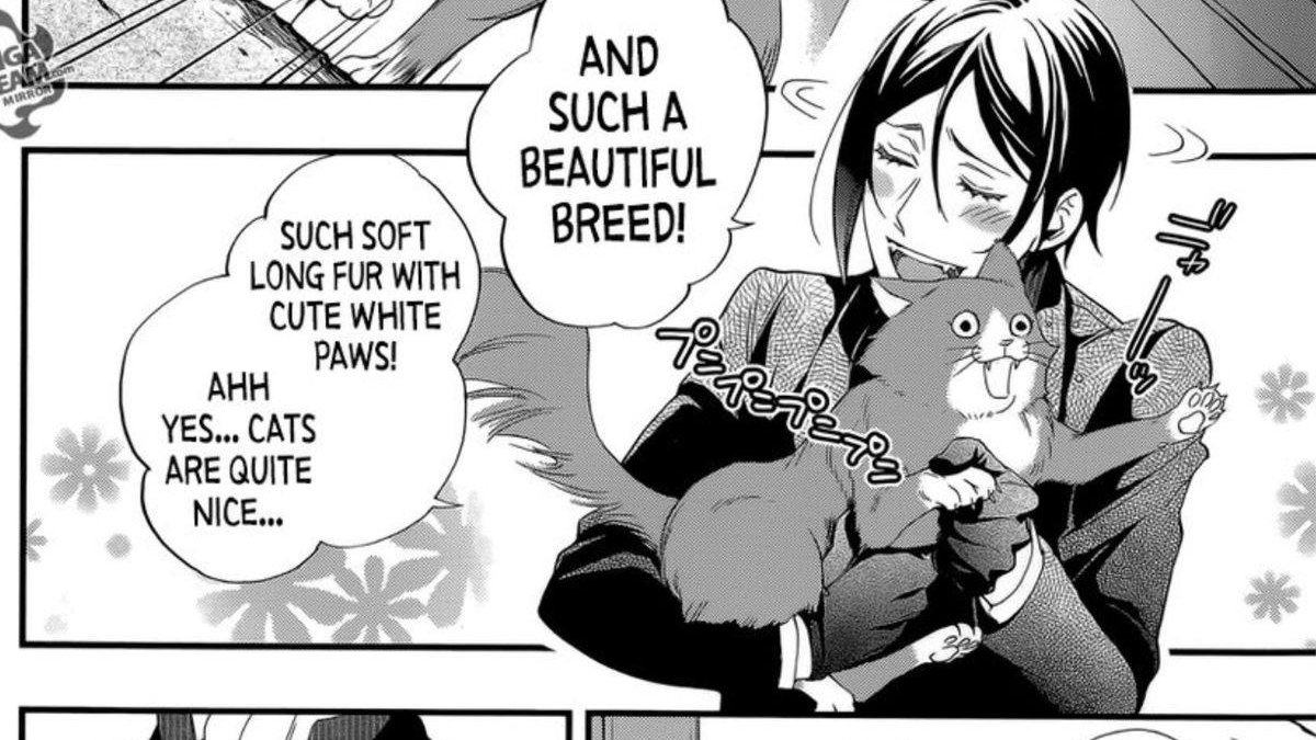 ARavenousButler's tweet photo. Augh~ Can he really say no to that face though? https://t.co/O9e12WXKLK