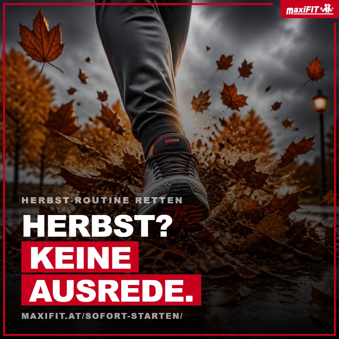 ameliamart6trp's tweet photo. Autumn is coming—and so are the excuses. It gets dark earlier, the rain is annoying, and motivation fades. At maxiFIT, train 24/7 in a dry, climate-controlled gym with app coaching and a 35-minute MILON circuit. Start your routine now. https://t.co/Qms1OpzLmC