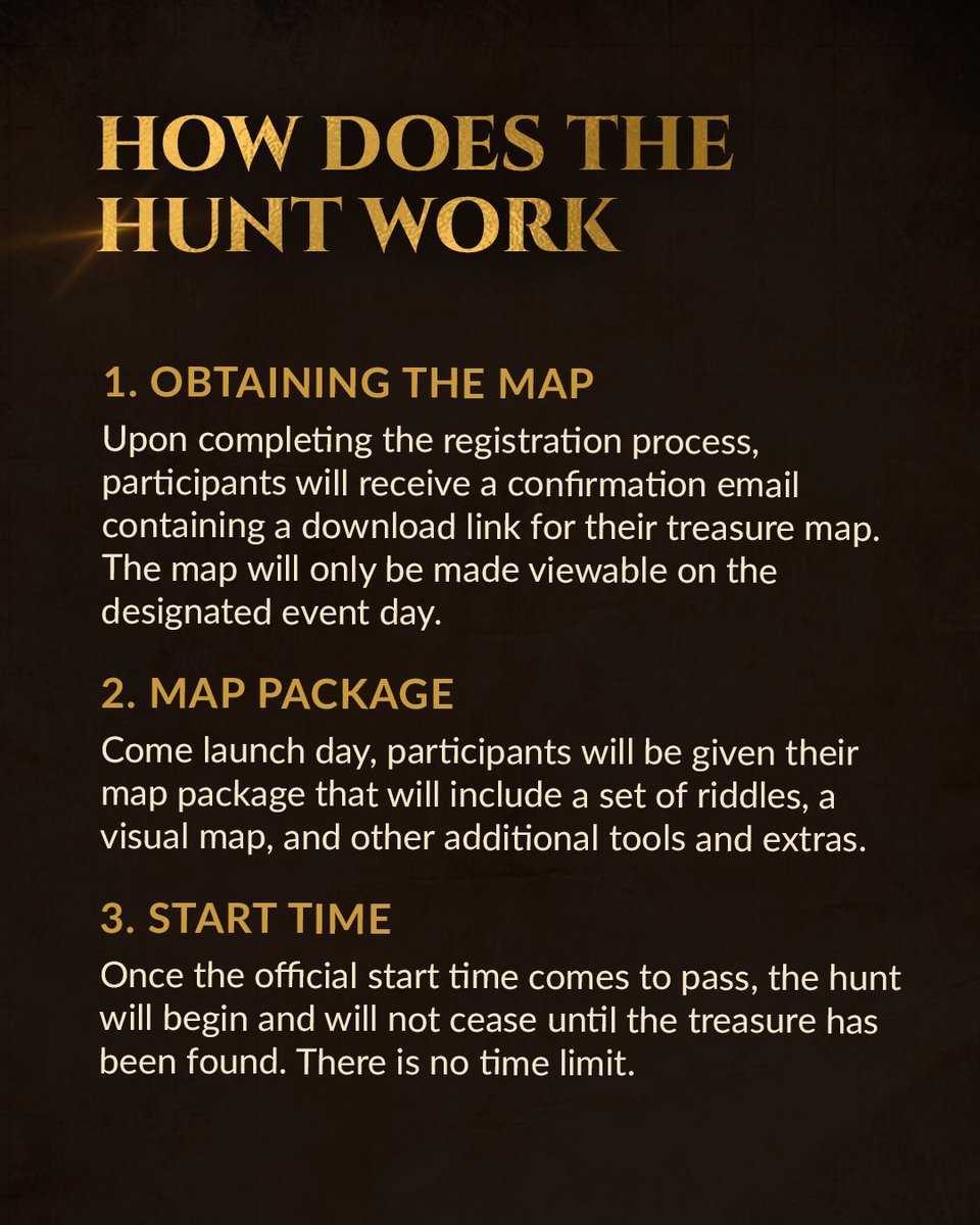 Losttreasureca's tweet photo. Curious how the hunt will unfold as of October 10th? 🤔 Here is a full, two page guide on exactly what to expect. ✅

#losttreasure https://t.co/9aRPrToc8T