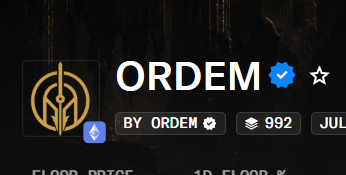 ordemworld's tweet photo. Blue seal on @opensea  ... check ☑️👀👀

Grab your guardian while you can, only 33 more listed:  https://t.co/NHtCizwiiz https://t.co/gDufU60JUW