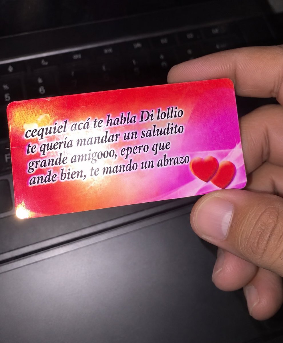 ivannDela12's tweet photo. Pa que la vacile https://t.co/WlZ9Igpz1b