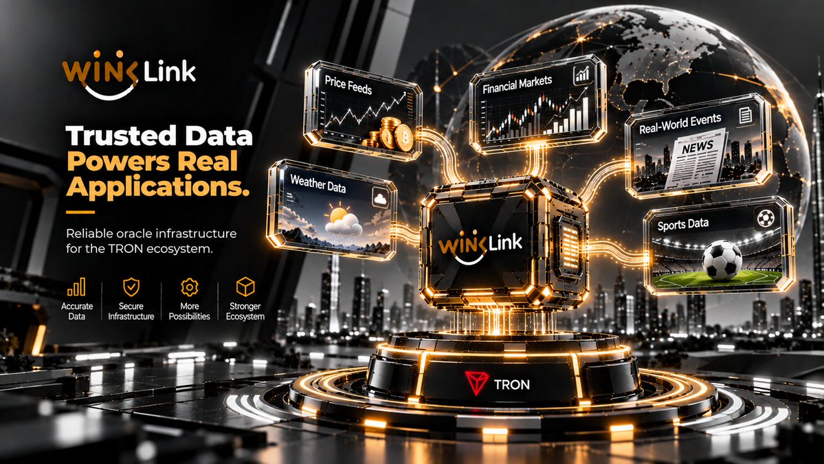 rahozel's tweet photo. The success of blockchain technology isn't determined solely by the number of transactions processed or the speed of a network.

Its long-term success depends on whether developers can build applications that solve real-world problems consistently and securely.

To achieve that, smart contracts need more than code.
They need trustworthy information.

Consider a decentralized lending platform. Loan calculations rely on accurate asset prices. A small delay or incorrect price feed can affect liquidations, collateral values, and user confidence. 

The same applies to prediction markets, tokenized assets, insurance platforms, and many other decentralized services.
This is why oracle infrastructure is such a fundamental part of Web3.

WINkLink provides secure and reliable external data that enables smart contracts on TRON to make informed decisions based on real-world information. 

Rather than keeping blockchain isolated, it helps connect decentralized applications to the environments they are designed to serve.

As adoption continues growing, developers will increasingly prioritize infrastructure they can depend on.

Reliable applications begin with reliable information.
And reliable information begins with trusted oracle networks.

Infrastructure may operate quietly, but its contribution shapes every successful ecosystem.

@justinsuntron
@WinkLink_Oracle
#TronEcoStar