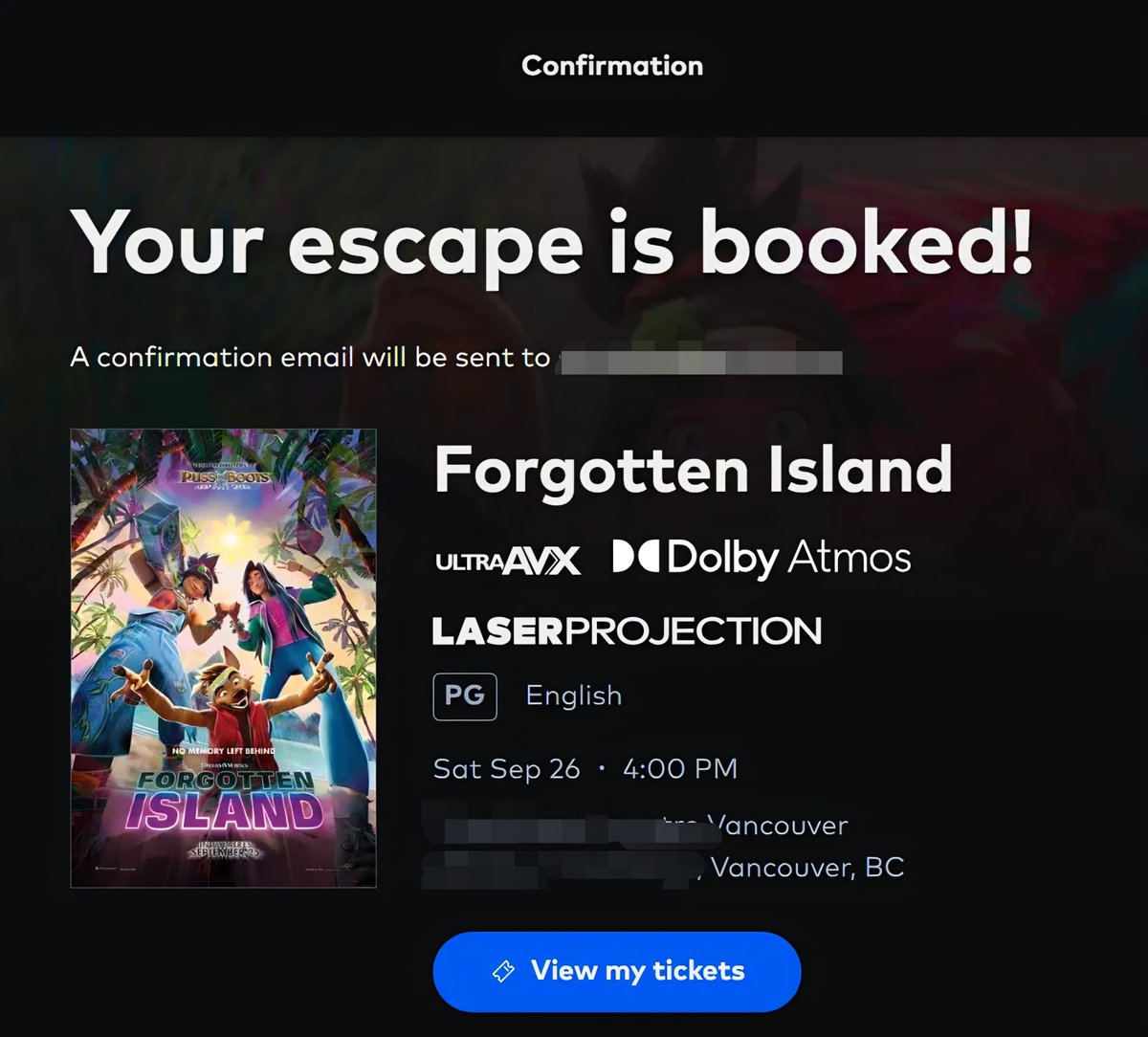 sbreyesdig's tweet photo. 5+1 π΅π
Supporting this 100%! π¬β¨
Booked for Forgotten Island this Saturday π¨π¦
Excited to support & celebrate Filipino stories on the big screen! β€οΈππ
#PinoyInCanada #ForgottenIsland #SupportFilipinoFilms https://t.co/B4eqI3DM2R