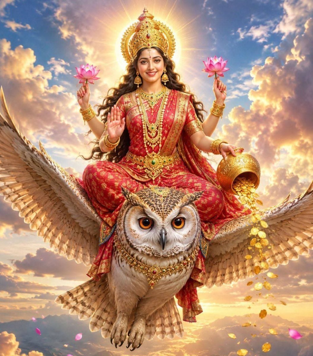 Ramu_shu1's tweet photo. देवी सर्वभूतेषु लक्ष्मी रूपेण संस्थिता नमस्तस्यै नमस्तस्यै नमस्तस्यै नमो नमः II 
🌹ॐ श्री महालक्ष्म्यै नमः 🌹
सभी सनातनी भाई बहनो को मंगलमय दिवस की हार्दिक शुभकामनाओं के साथ शिव प्रभात 🌹🙏🏻💐
ॐ श्री हरि प्रियाय नमः 🙏🍁 https://t.co/gW8mBK1qjX