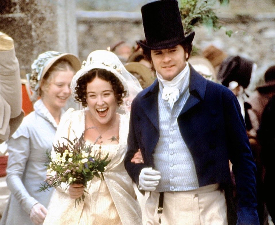 JaneAustenLIVES's tweet photo. 31 years ago today, the BBC premiered the first episode of ‘Pride &amp; Prejudice’ starring: Colin Firth as Mr Fitzwilliam Darcy &amp; Jennifer Ehle as Elizabeth Bennet. https://t.co/NZpSmhF9DX