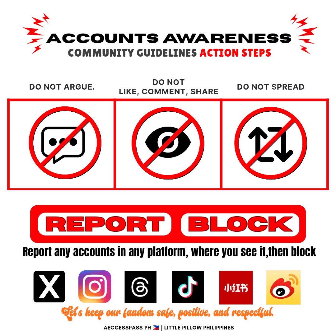 aeccesspassph's tweet photo. 🚨 ACCOUNT AWARENESS:

​We are issuing a formal community advisory regarding:
@/aszelszz [(https://t.co/EBOwDDKl4g)] 
@/truthfullybeyou [(https://t.co/Ao5VxWlu6o)] 
@/maliz0111 [(https://t.co/eAL3D2ottu)] 
due to continuous hostile behavior and targeted harassment.

Summary of Reported Accounts:
° Statements declaring an intent to continuously post harassing material regarding Ayden and his interactions.

° Baseless claims manipulating narratives to create friction within the fandom.

° Speculative, invasive remarks twisting personal interactions to generate negative engagement and disparage Elio.
 
Reason for review:
​° repeatedly publishing hostile, derogatory posts targeting Ayden and manufactured content designed to fuel conflict and toxic comparisons between Ayden and Elio.

#aylio | #政瞳