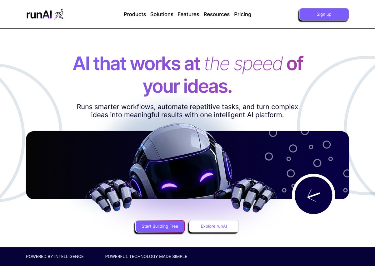 chima78922's tweet photo. Worked on a SAAS AI hero page... But I still feel something is either off or missing. 
Let me know your opinion 
A or B..? https://t.co/saj0OxxWDv