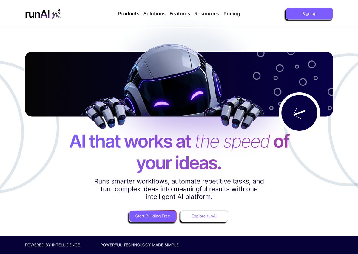 chima78922's tweet photo. Worked on a SAAS AI hero page... But I still feel something is either off or missing. 
Let me know your opinion 
A or B..? https://t.co/saj0OxxWDv