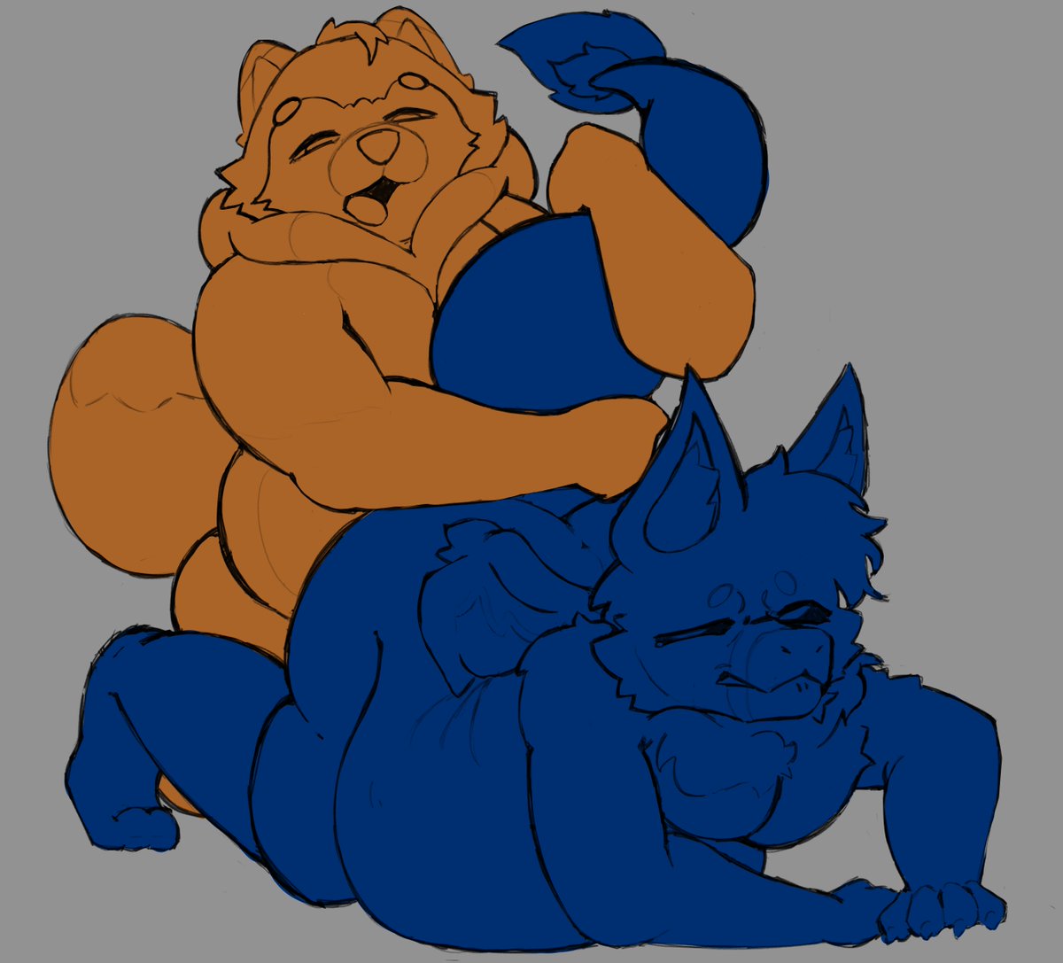 HamsterMechanic's tweet photo. request done for a friend
(sketch requests open until october 1st) https://t.co/P7NKOm7S7k