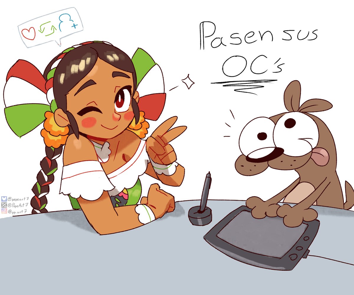 PepeArt7's tweet photo. Ya somos 16k! 🥹✨🙏
Pasen sus OCs para celebrar!💥
😍🎉✍️ https://t.co/qYSqWNxFhz